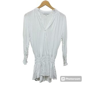 Heidi Klein Cote Sauvage Smocked Tunic